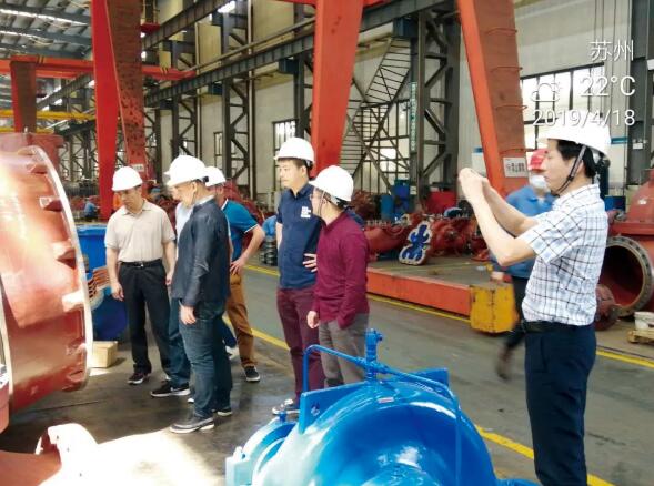 710KW大型潛水混流泵順利通過工廠驗(yàn)收 710KW大型潛水混流泵順利通過工廠驗(yàn)收