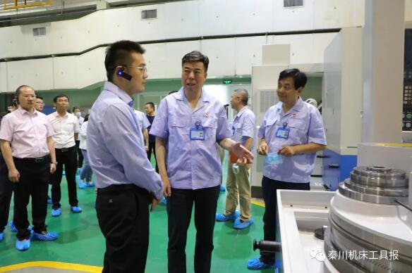 陜西省工信廳劉波副廳長一行蒞臨秦川集團專題調(diào)研 陜西省工信廳劉波副廳長一行蒞臨秦川集團專題調(diào)研