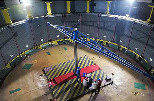 哈電集團電機公司研制白鶴灘右岸首臺機組定子鐵心一次性通過磁化試驗 哈電集團電機公司研制白鶴灘右岸首臺機組定子鐵心一次性通過磁化試驗
