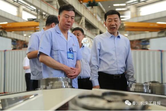 陜西省副省長趙剛一行蒞臨秦川集團(tuán)調(diào)研 陜西省副省長趙剛一行蒞臨秦川集團(tuán)調(diào)研