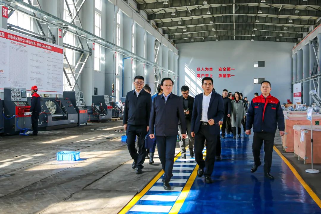 盤錦市委常委、副市長韓尚富調研紐托克(遼寧)技術服務有限公司 盤錦市委常委、副市長韓尚富調研紐托克(遼寧)技術服務有限公司