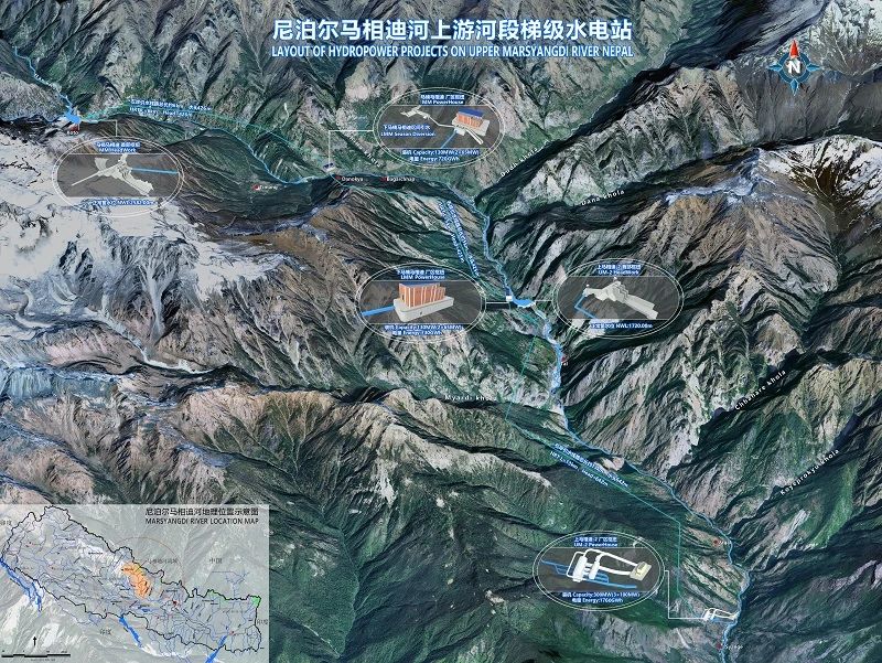 尼泊爾馬相迪梯級水電站設(shè)計圖 尼泊爾馬相迪梯級水電站設(shè)計圖